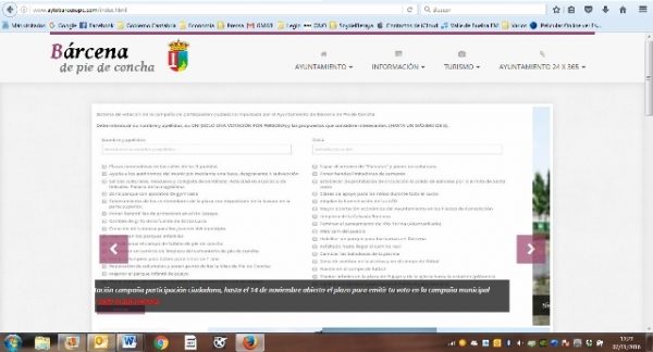 Tras presentar sus propuestas ahora el gobierno les invita a elegir las más urgentes o necesarias