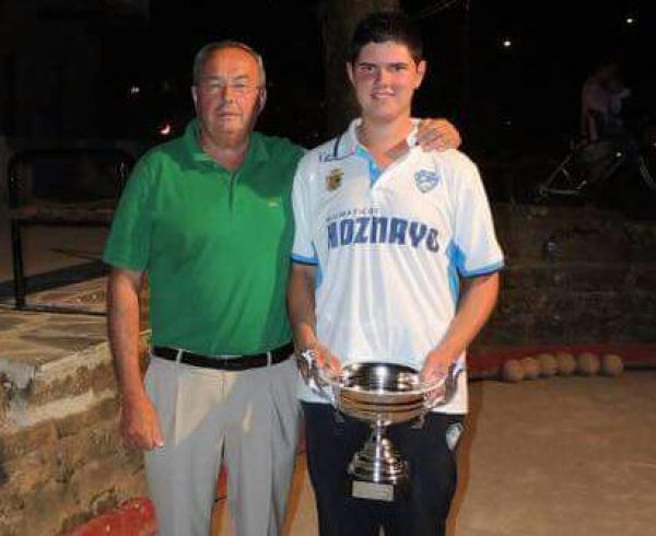 Cundi junto a Jairo Arozamena