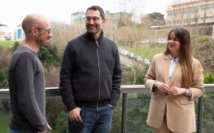 De izquierda a derecha, Rodrigo García-Manzanas, Ignacio Fernández-Olmo y Sandra Ceballos-Santos