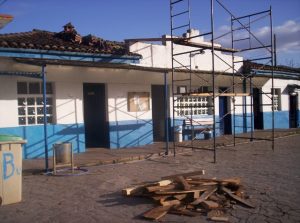 El PP critica los "retrasos" en la obra de los vestuarios