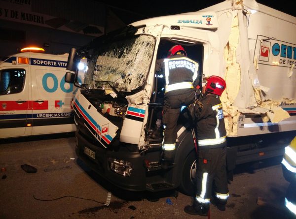 Imagen del accidente.