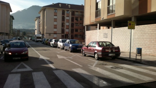 Calle País Vasco, en la Condesa
