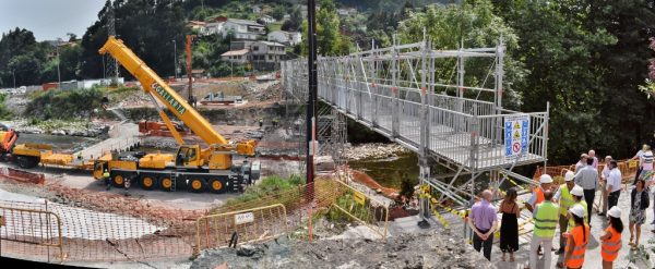 La pasarela se abrirá el miércoles a las ocho de la mañana