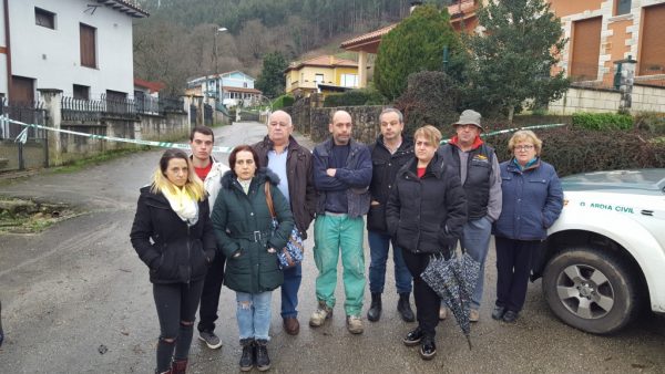Algunos de los vecinos del Calero