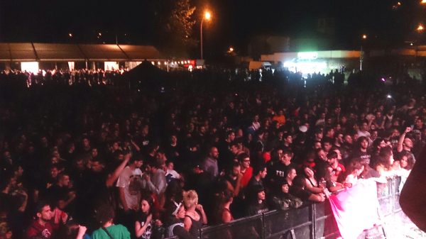 El `prao del Pilaro´ a rebosar de público.