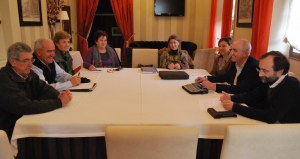Reunión con responsables de Sanidad en Las Fraguas
