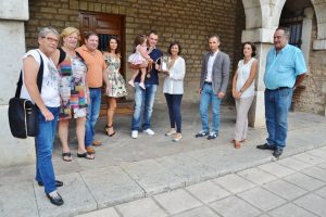 Homenaje a Lavid en el Ayuntamiento de Los Corrales