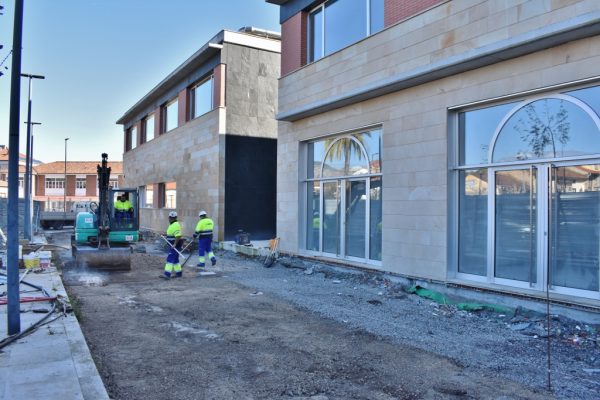 Siec ha terminado ya las obras de conexión de la plaza de la Constitución a los nuevos edificios