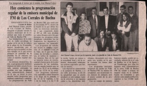 Artículo del periódico Alerta