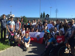 Representación de la Diócesis de Santander en la JMJ.