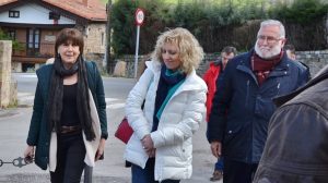 Teresa Montero junto a Eva Díaz Tezanos y Ramón Ruiz