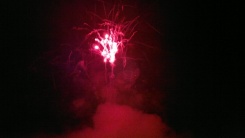 Fuegos artificiales en San Juan 2012