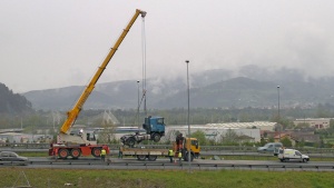 Imagen desde el acceso a Santián