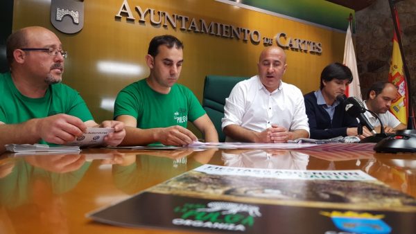 Balmori, López, Molleda, San Emeterio y Saiz en la presentación del programa
