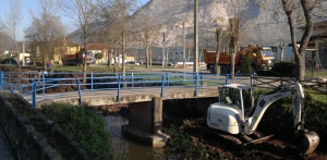 Limpieza de ríos por la Confederación Hidrográfica