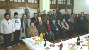 Colaboradores y directiva de Caritas