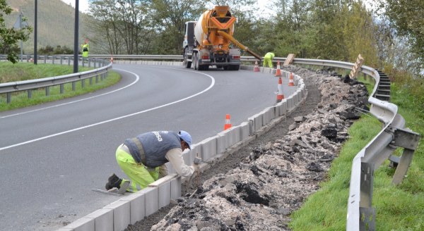 Obras en el viaducto de San Mateo