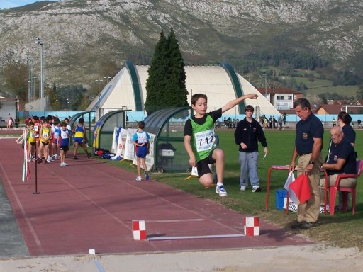 Final liga menores Atletismo
