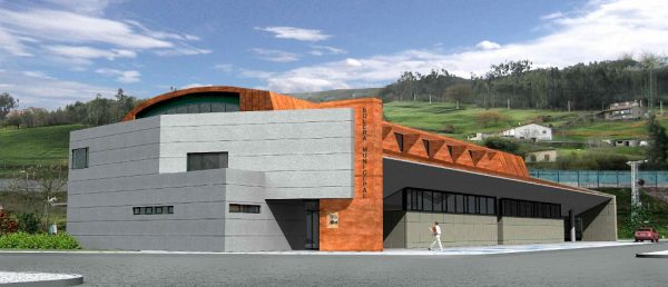 Proyecto de la bolera cubierta en Authi