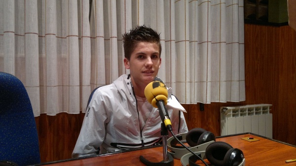 Entrevista al ciclista Kevin Suárez antes de su carrera en Luca