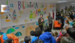 Homenaje a Amelia Real en 'su' biblioteca