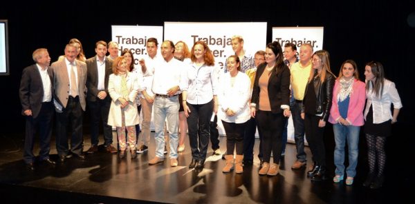 Candidatura del PP con Toribio y Diego