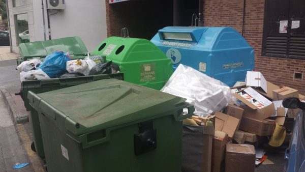 La intención es dejar libres las calles de cartón y papel