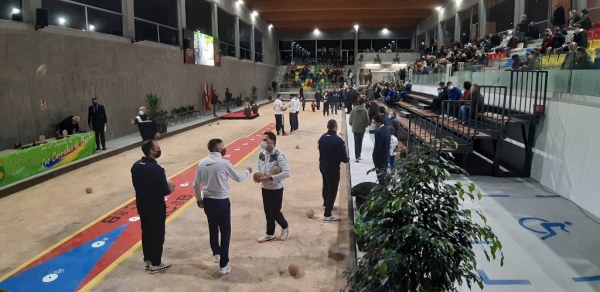 Inauguración de la bolera cubierta