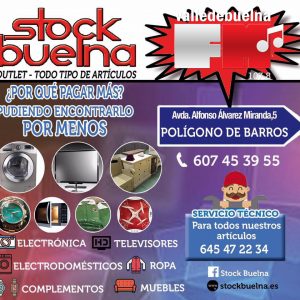Sorteamos una tele con Stock Buelna