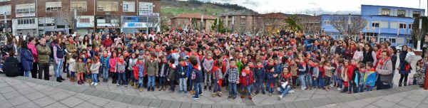 Marceros del colegio Pereda en la Pontanilla