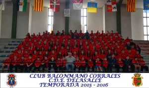 Equipos del C.D.E. DelaSalle 2015-2016