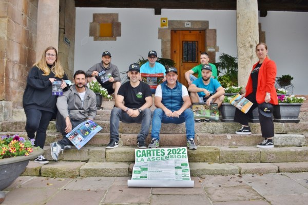 Directiva de la peña la Pulga y miembros del gobierno cartiego