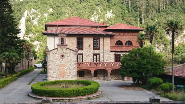 Estado actual del edificio principal.
