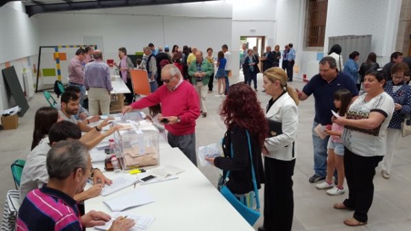 Mesas electorales de La Salle