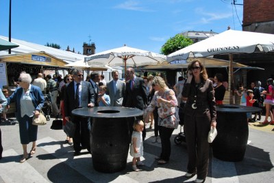 Las asociaciones de hostelería y comerciantes discrepan sobre las casetas de feria en Los Corrales de Buelna