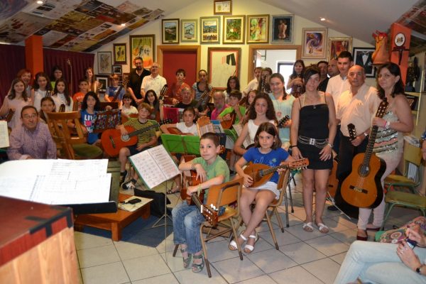 Cierre del curso anterior de la Escuela de Pulso y Púa Fresneda