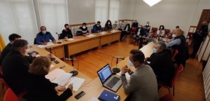 Pleno celebrado este jueves en Los Corrales