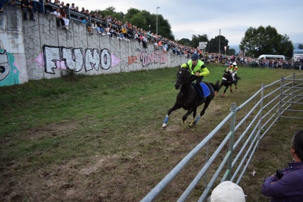 Un momento de la carrera de Molledo