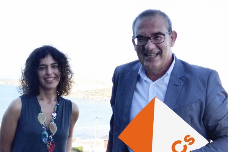 Verónica Alonso y Nicolás Campuzano