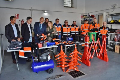 Nuevo material y equipamiento para la Agrupación de Protección Civil de Los Corrales