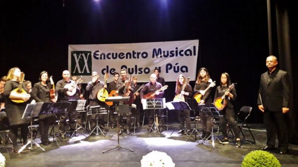 La Agrupación Fresneda en el concierto del pasado sábado