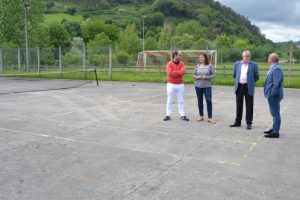 Visita del consejero a Riocorvo