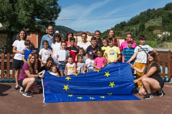 Participantes en el acto divulgativo sobre Europa (Foto: Raúl Lucio)