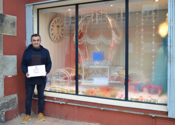 Perfumería Perso, escaparate ganador de 2018.