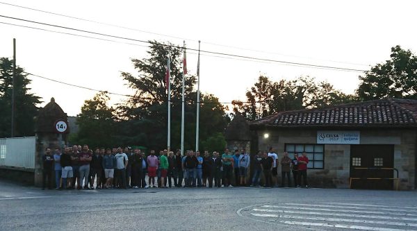 Nueva jornada de huelga en la antigua Trefilerías Quijano