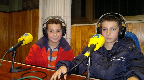 Javier González y Laro Sañudo en La Farola