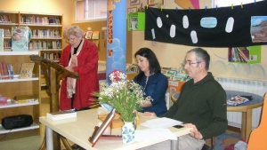 Presentación de libros en las bibliotecas