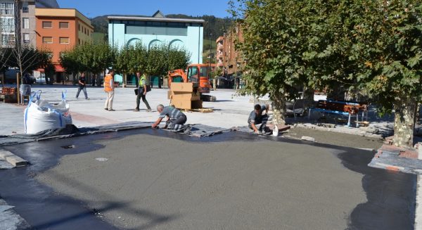 Remate final de las obras de la plaza