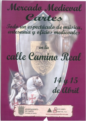 Mercado medieval y Feria del Queso en Cartes este fin de semana