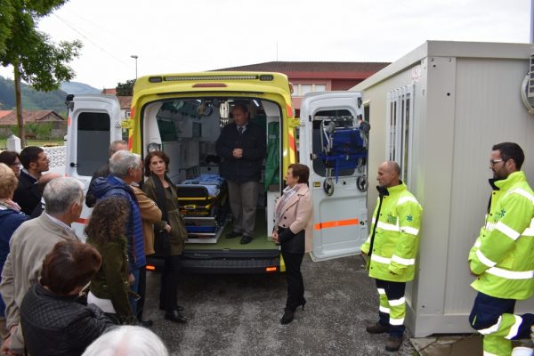 La base se ha instalado en el colegio Torres Quevedo de La Serna de Iguña y dará cobertura a la comarca los 365 días del año
